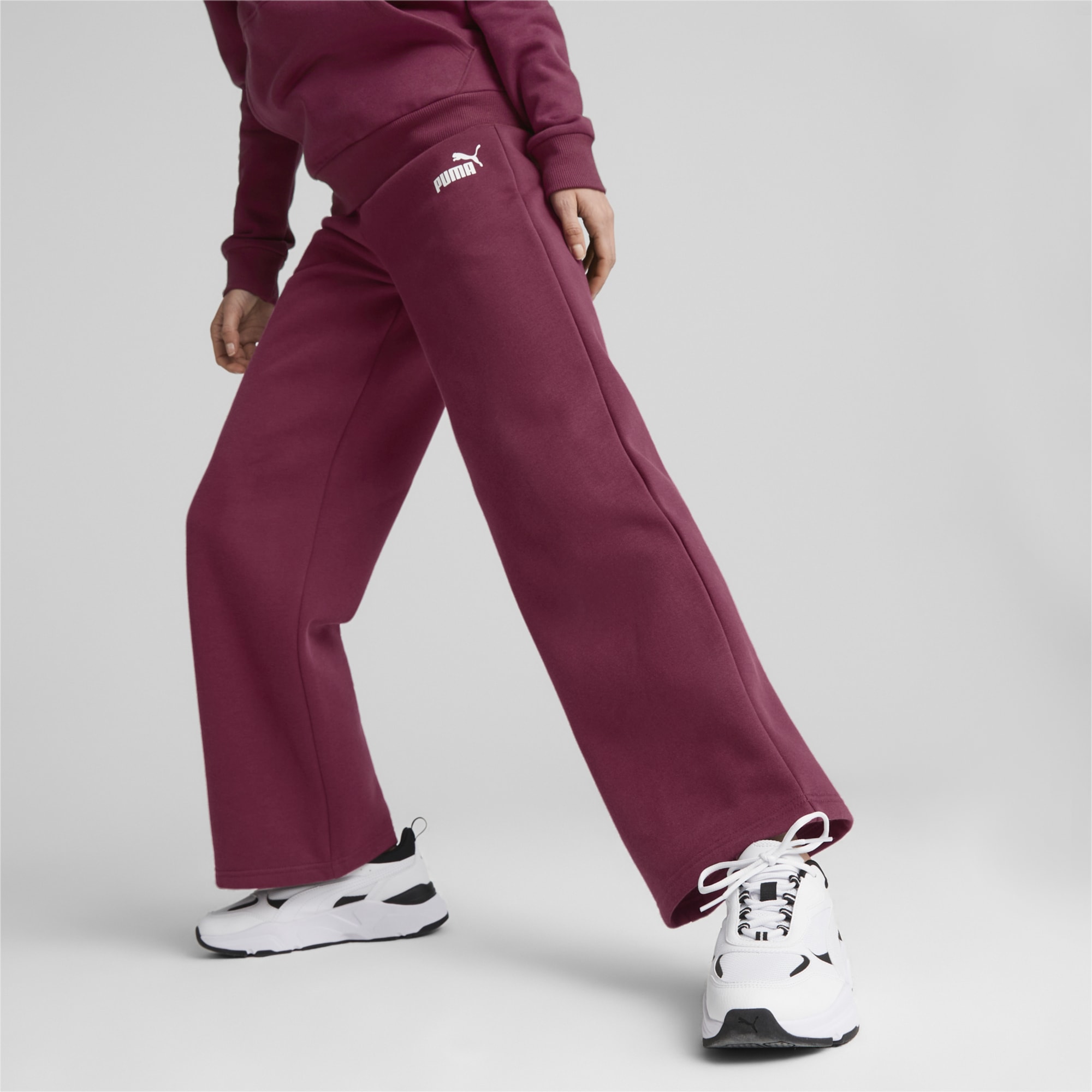 Puma wide shop leg sweatpants
